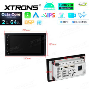 Android Autoradio Xtrons für Audi/SEAT 2/64 GB – IDS80A4AL-09 CPII