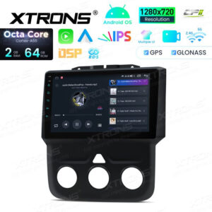 Android Autoradio Xtrons für Dodge RAM 1500/2500/3500 (2013–2018) 2/64 GB – IDSP90RMD-07 CPII