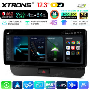 Android Autoradio Xtrons für Audi Q5 (2009-2017) 4/128 GB – QBA24Q5CL-08 CPII