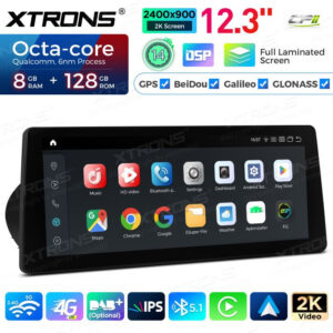Android Autoradio Xtrons für BMW 3er E90/E91/E92/E93/M3 (2004–2008) CCC-System 8/128 GB – QGB24CCB12E92-07 CPII