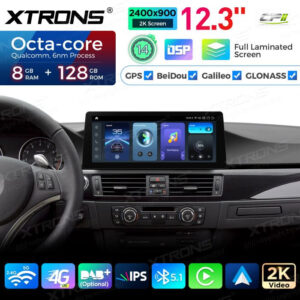 Android Autoradio Xtrons für BMW 3er E90/E91/E92/E93/M3 (2004–2008) CCC-System 8/128 GB – QGB24CCB12E92-14 CPII