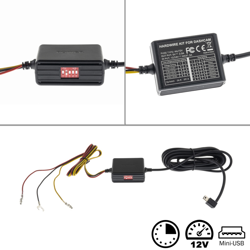 Ampire DC2-PRO 2-Kanal Dashcam Front 4K Heck AHD mit WLAN GPS und G-Sensor – Bild 15