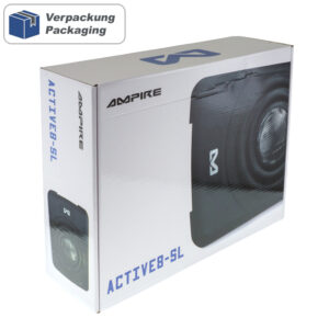 AMPIRE ACTIVE8-SL Aktiv-Subwoofer 20cm 8'' mit Auto Turn-On Funktion – Bild 16