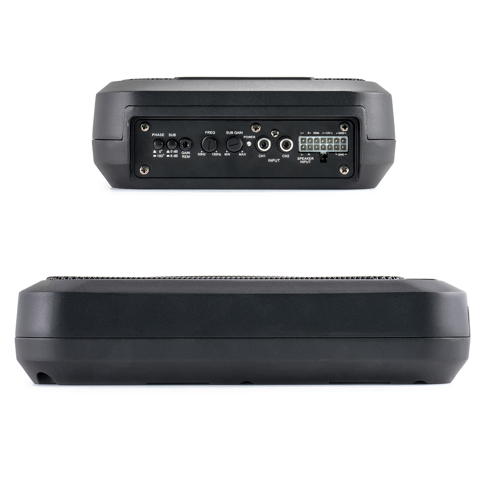 AMPIRE ACTIVE9-SQ Aktiv-Subwoofer 7"x9" Auto Turn-On 230/460W RMS – Bild 12