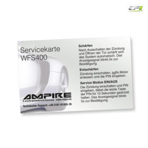 AMPIRE CAN/LIN-Bus Wegfahrsperre mit Code-Entschärfung (U335_76_10)