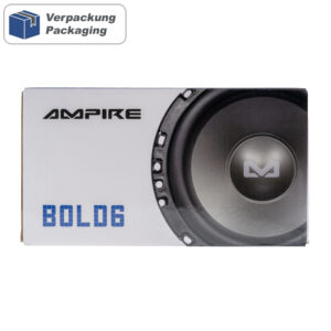AMPIRE BOLD6 DVC-Subwoofer 16,5cm 4+4 Ohm Dual Voice Coil, 125W Sinus – Bild 16