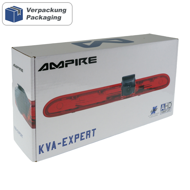 Ampire KVA-EXPERT Rückfahrkamera Peugeot Expert Citroen Jumpy Opel Vivaro AHD – Bild 20