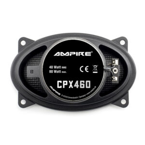 Ampire CPX460 Koaxial-Lautsprecher 4x6 Zoll Paar ohne Gitter mit Seidenkalotte – Bild 7