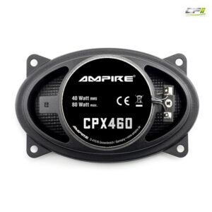 AMPIRE Koaxial-Lautsprecher 4''x 6'' mit 16mm Seidenkalotte, ohne Gitter (Paar)