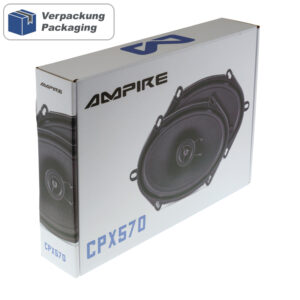 Ampire CPX570 Koaxial-Lautsprecher 5x7 Zoll Paar ohne Gitter CIPP-Cone Membrane – Bild 6