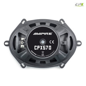 AMPIRE Koaxial-Lautsprecher 5''x 7'' mit 16mm Seidenkalotte, ohne Gitter (Paar)