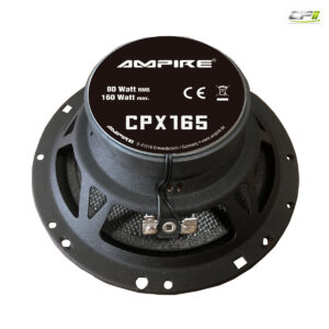 AMPIRE Koaxial-Lautsprecher mit 16mm Seidenkalotte, ohne Gitter, 16.5cm (Paar)
