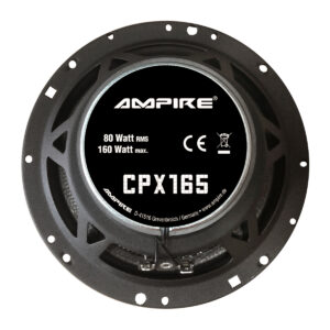 Ampire CPX165 Koaxial-Lautsprecher 16,5cm Paar ohne Gitter mit 16mm – Bild 13
