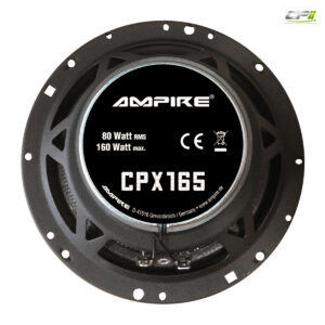 AMPIRE Koaxial-Lautsprecher mit 16mm Seidenkalotte, ohne Gitter, 16.5cm (Paar)