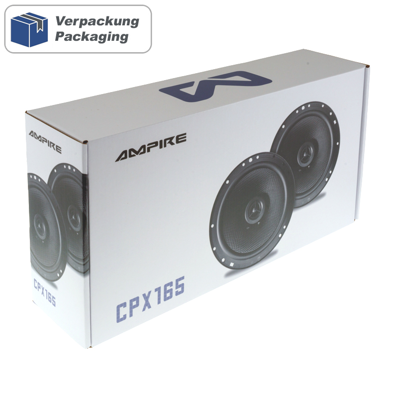 Ampire CPX165 Koaxial-Lautsprecher 16,5cm Paar ohne Gitter mit 16mm – Bild 14