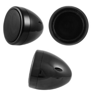 AMPIRE QX75-BLK Aufbaulautsprecher 7cm Oldtimer Breitbandlautsprecher schwarz – Bild 14