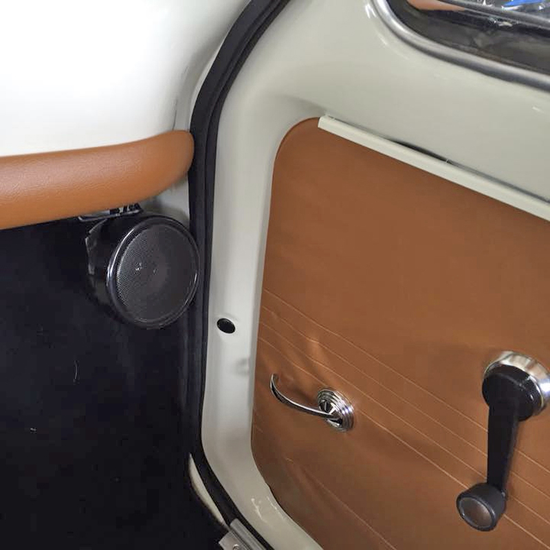 AMPIRE QX75-CHR Aufbaulautsprecher 7cm Oldtimer verchromt Breitbandlautsprecher – Bild 18