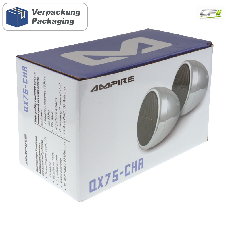 AMPIRE Premium Aufbaulautsprecher, 7cm, verchromt – AMPIRE-Premium-Aufbaulautsprecher-7cm-verchromt-QX75-CHR_b_9 CPII