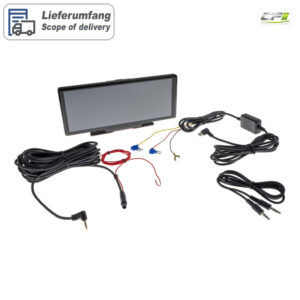 AMPIRE Smartphone-Monitor 25.4cm (10'') mit AHD Dashcam und RFK-Eingang (AHD)