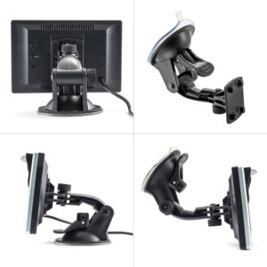 Ampire TFT-Monitor 5 Zoll Rückfahrkamera Universal 2 Videoeingänge AHD CVBS – Bild 14