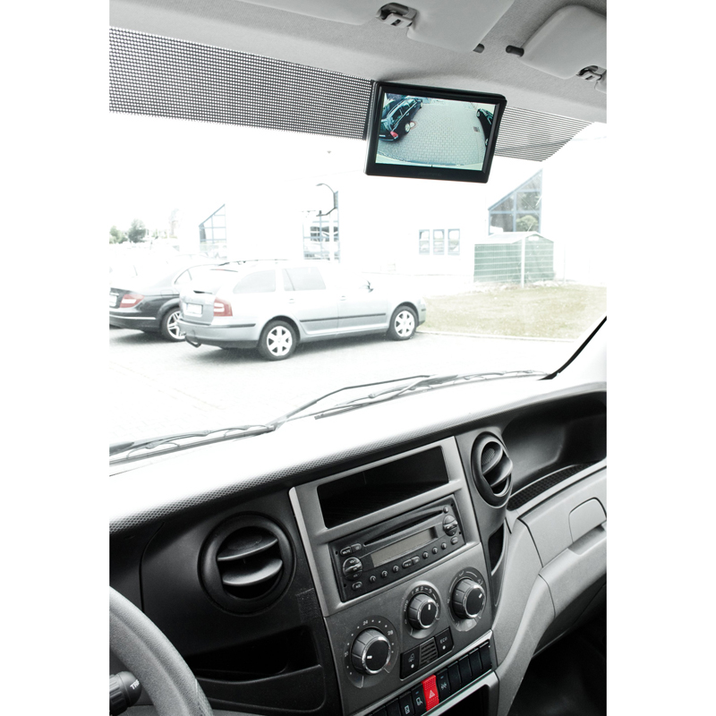 Ampire TFT-Monitor 5 Zoll Rückfahrkamera Universal 2 Videoeingänge AHD CVBS – Bild 18
