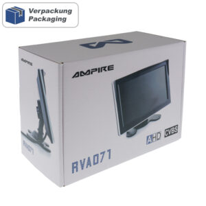 Ampire TFT-Monitor 7 Zoll Rückfahrkamera 2 Videoeingänge AHD CVBS – Bild 20