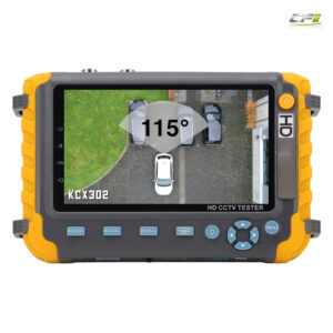 AMPIRE Test-Monitor 12.7cm (5''), CVBS, AHD, HDMI, VGA, TVI und CVI Eingänge