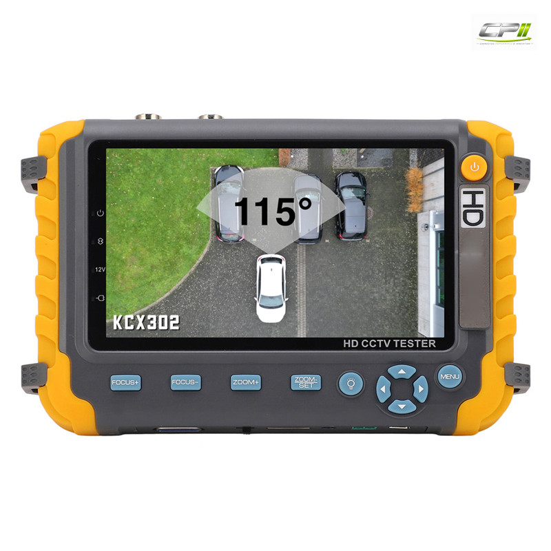 AMPIRE Test-Monitor 12.7cm (5''), CVBS, AHD, HDMI, VGA, TVI und CVI Eingänge