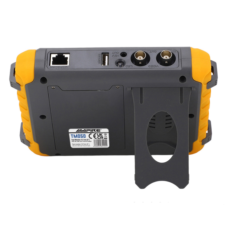 AMPIRE TM050 Test-Monitor 5 Zoll CVBS AHD HDMI VGA TVI CVI Eingänge – Bild 9