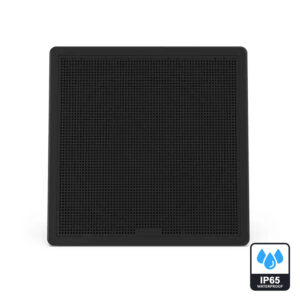 Alternative view of Fusion FM-S10SB Subwoofer 10" quadratisch Marine 400W Bass schwarz