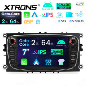 Android Autoradio Xtrons für Ford 2/64 GB – IDS70FSFBL-02 CPII
