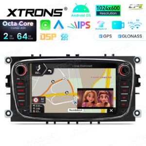 Android Autoradio Xtrons für Ford 2/64 GB – IDS70FSFBL-07 CPII
