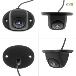 AMPIRE Multimount-Rückfahrkamera (AHD 1080P 25F/CVBS NTSC) 150°, 8m Kabel, schwarz – KAX102-03 CPII