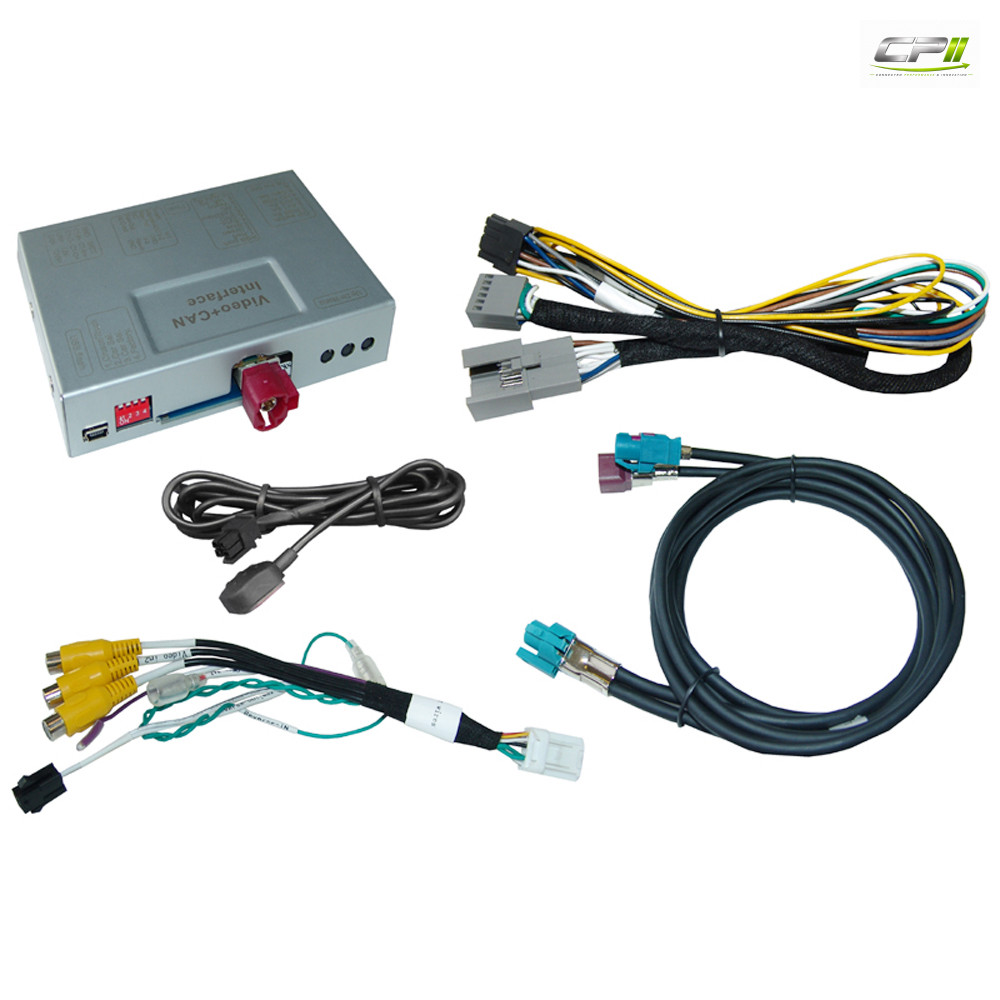 NAVLINKZ Front/Rückfahrkamera-Eingang NTSC für VAG MIB Standard/High