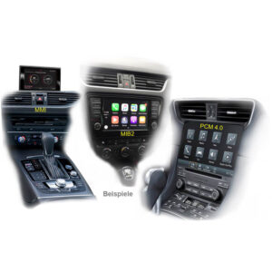 NAVLINKZ Video-Interface Front- und Rückfahrkamera Eingang für VAG MIB Systeme – Bild 6