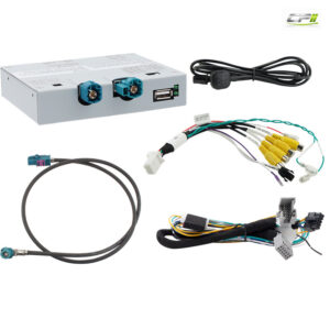 NAVLINKZ Video-Einspeiser AHD/CVBS passend für MIB3 10/12/13 Zoll