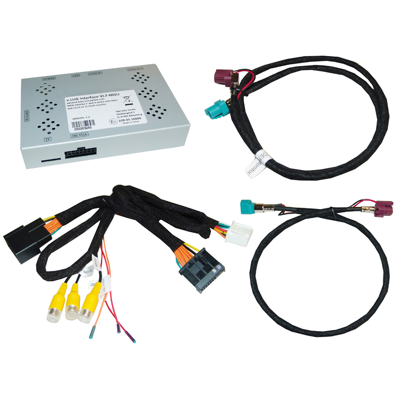 NAVLINKZ VL7-MGU Interface für BMW MGU F/G-Serie Rückfahrkamera Videoeinspeisung – Bild 3