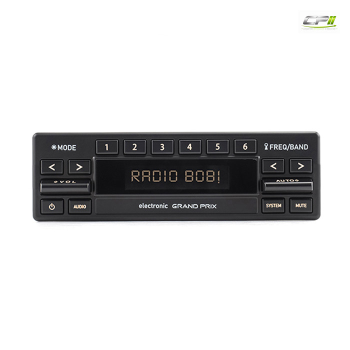 RETROSOUND Design "Grand Prix" DAB+ Komplett-Set mit Zubehör (ohne Radiomodul)