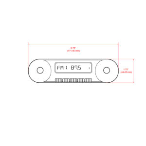 Retrosound FACE-HUNTINGTON Displayeinheit kompatibel mit MOTOR-1DAB Radiomodulen – Bild 11