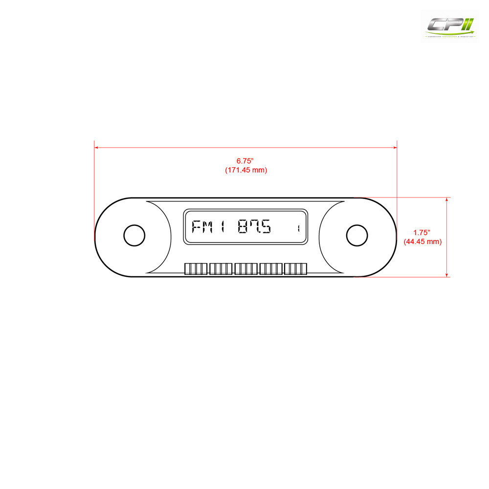 RETROSOUND Displayeinheit "Huntington" – Huntington CPII