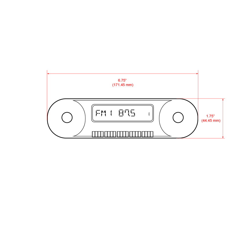 Retrosound FACE-HUNTINGTON Displayeinheit kompatibel mit MOTOR-1DAB Radiomodulen – Bild 11