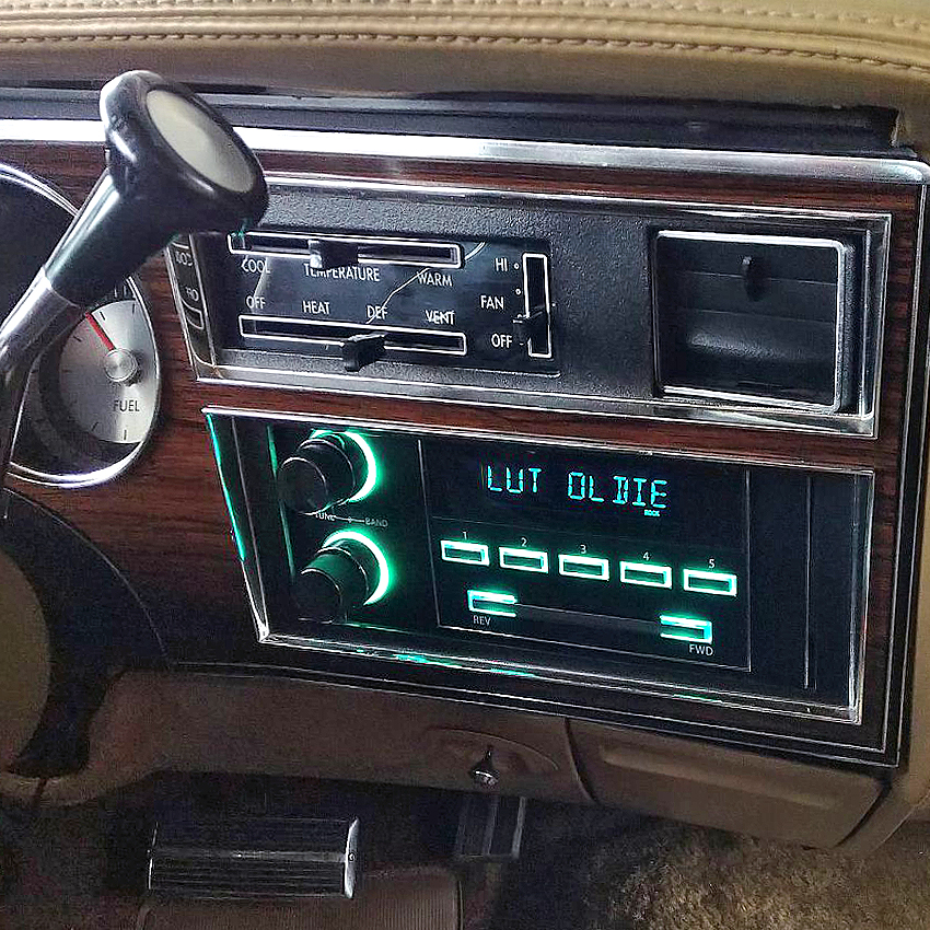 Retrosound FACE-NEW-YORK Displayeinheit für 1970-2000 GM Ford Mopar Steuerung – Bild 19