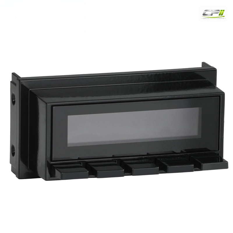 RETROSOUND Displayeinheit schwarz mit schwarzen Tasten