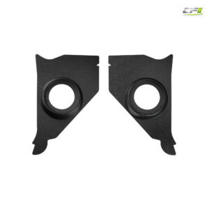 RETROSOUND Kickpanels für CHEVROLET 1955-56, schwarz ohne S-62 Lautsprecher