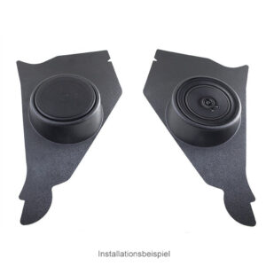 Retrosound KPC035556 Kickpanels Chevrolet 1955-56 schwarz ohne S-62 Lautsprecher – Bild 7