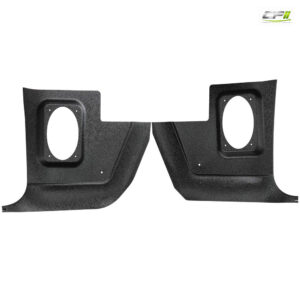 RETROSOUND Kickpanels für MOPAR 1964-76, schwarz ohne R-463N Lautsprecher