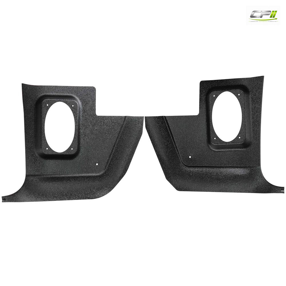 RETROSOUND Kickpanels für MOPAR 1964-76, schwarz ohne R-463N Lautsprecher