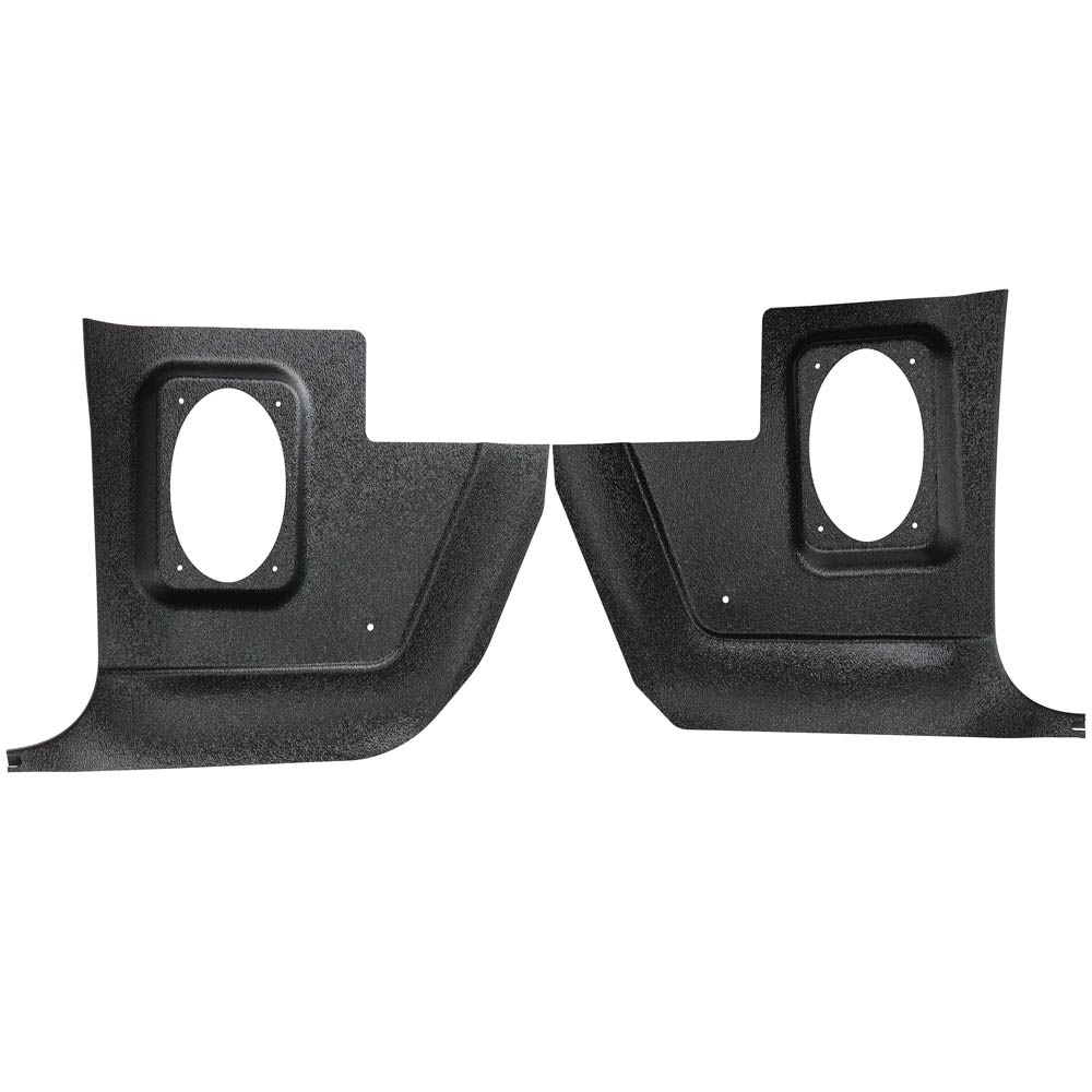 Retrosound KPM216476 Kickpanels MOPAR 1964-76 schwarz ohne R-463N Lautsprecher – Bild 4
