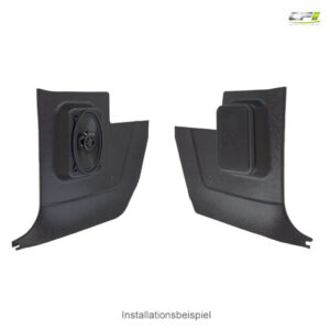 RETROSOUND Kickpanels für MOPAR 1964-76, schwarz ohne R-463N Lautsprecher