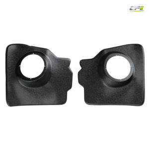 RETROSOUND Kickpanels für VW Käfer (1952-73), schwarz ohne Lautsprecher